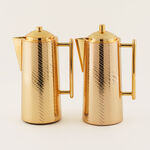 Dallaty Stainless Steel Steel Vacuum Flask Set 1L, Gold image number 0