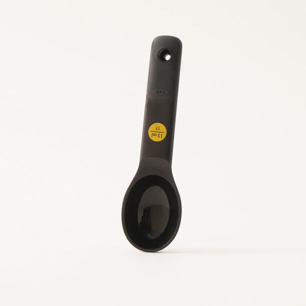 OXO 7pcs plastic measuring cups, black 5.98"* 0.98"* 1.49" image number 2