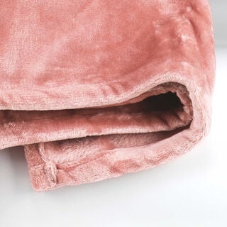 Cottage micro flannel blanket pink 220*240 cm