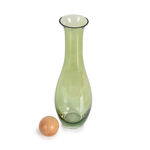 Rio Green Glass Slim Jug With Wood Lid image number 1