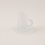Dallaty tea set 18pcs frosted with line pattern image number 3
