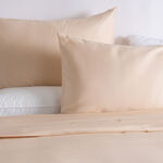 Boutique Blanche 3pcs cotton duvet cover 260*200cm 300 thread count peach image number 1