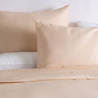 Boutique Blanche 3pcs cotton duvet cover 260*200cm 300 thread count peach