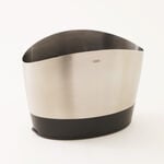 Oxo Utensil Holder Stainless Steel, Silver 8.4"* 4.75"* 6.25" image number 3