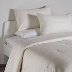 3Pcs cotton comforter set 250*260 cm, vanilla image number 0
