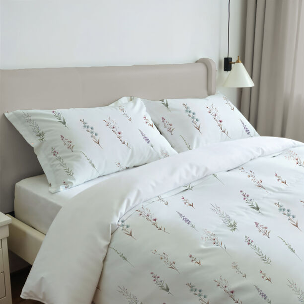 Cottage 4pcs garden floral comforter set single 160*240cm image number 0