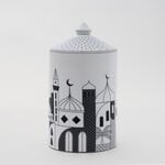 Homez Hilal Dome Decoration Item With Candle Wax, 10*10*18 cm image number 0