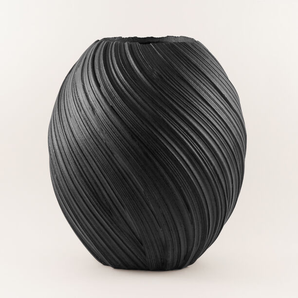 Homez Irene Planter Resin Black 45.3*45.3*51 Cm image number 1