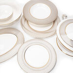 Fine Bone Porcelain Dinner Set 47 Pcs image number 3