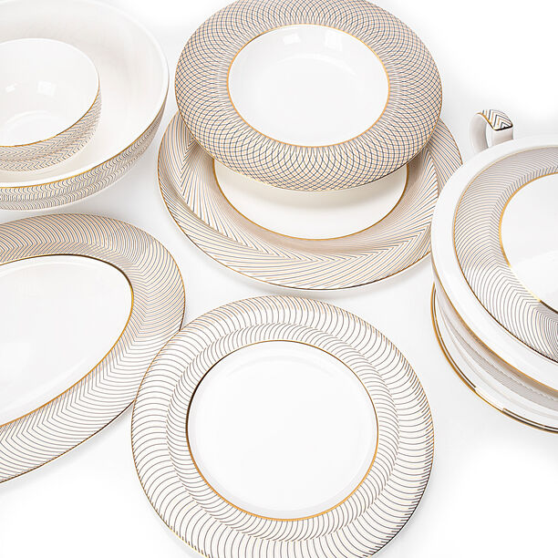 Fine Bone Porcelain Dinner Set 47 Pcs image number 3