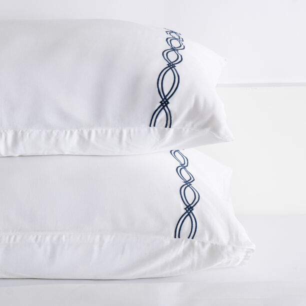3Pcs cotton duvet cover 260*220cm diana frame embroidery image number 6