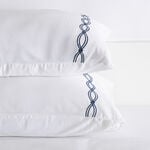 3Pcs cotton duvet cover 260*220cm diana frame embroidery image number 6