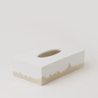 Homez sandstone tissue box, beige 26*16*9.6cm