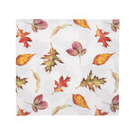 Ambiente Serving Paper Napkins Falling Leaves Design Vanilla Color image number 0