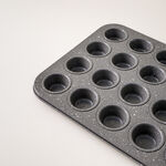 Alberto carbon steel muffin pan 24 cups 2.3*26*38cm, grey image number 1
