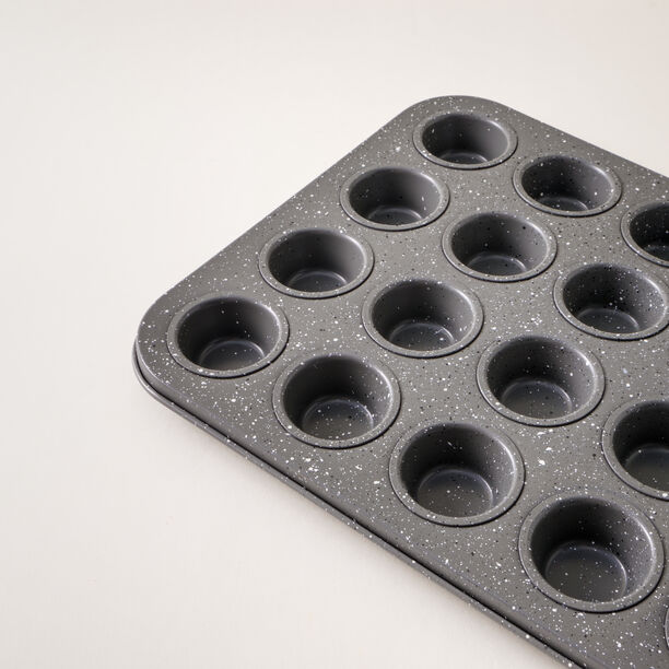 Alberto carbon steel muffin pan 24 cups 2.3*26*38cm, grey image number 1