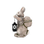 Rabbit With Black Lantern 23.5*23*40 cm image number 2