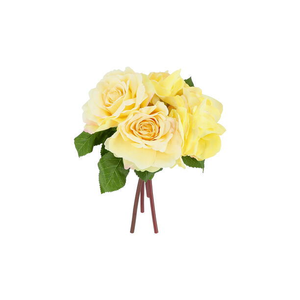 Artificial Flowers Rose & Hydrangea Bouquet image number 1