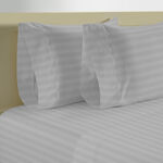 3Pcs cotton comforter set 250*260 cm, penguin grey image number 2