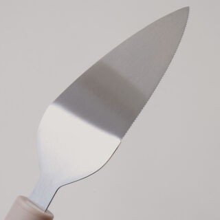 Alberto stainless steel cake server 26.5*5.4*3cm, cream