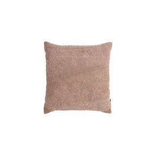 Cottage Jute Cotton Twill Cushion 50*50 cm Warm Pink