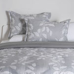 Cottage 3pcs jacquard king comforter set 220*240cm, grey image number 1