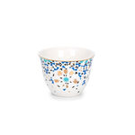 21 Pcs Porcelain Tea And Coffee Set Mosaic Blue image number 4
