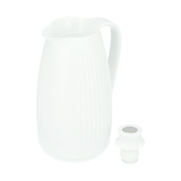 Dallaty Vacuum Flask 1 Piece Denmark White 1L Dallaty image number 1