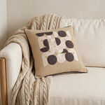 Homez Circle Geometric Cushion Cover, 45*45Cm image number 1