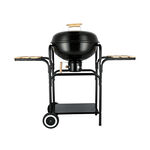 18" Trolley Kettle Grill In Black image number 0