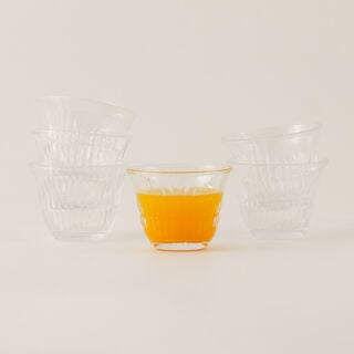 Dallaty Arabic Coffee Cup Glass Set 6Pcs