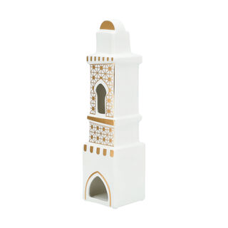 Ceramic T Light Candle Holder 9.5*9.5*37.5 Cm