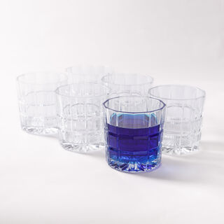 La Mesa 6 pcs squared glasess 9*9*9.5 cm
