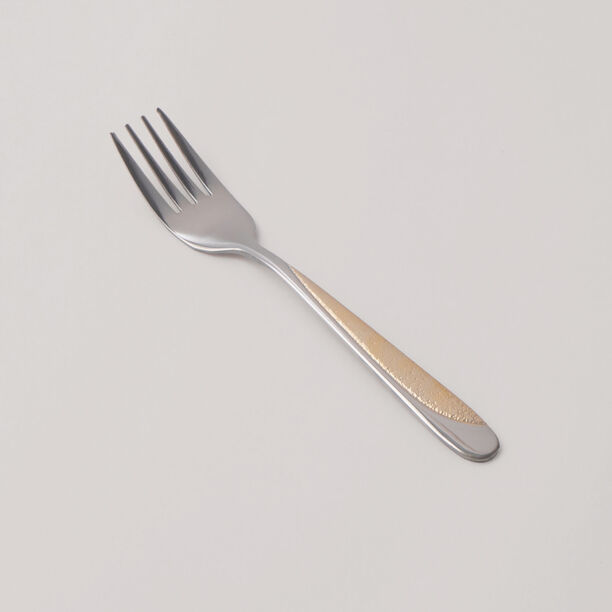 بنتولا طقم شوك حلويات ستانلس ستيل بلمعة مرآة 6 قطع 2.5 ملم image number 1