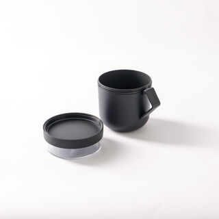 Brabantia lunch set include soup mug & medium box 13.5*30.5*13cm dark gray