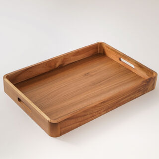Dallaty acacia wooden tray 45*31*5.4cm