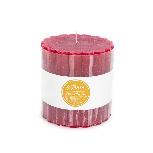 Pillar Candle Rustic, Ridge Aqua Breezy Beach  image number 1