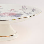 La Mesa beige porcelain 2 tiered cake stand image number 3