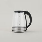 Alberto glass kettle 1500w, 1.8L, black image number 0