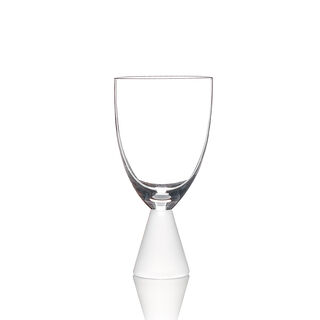 Stem Glass Set Clear Plain 4 Pcs Stem Glass