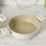 Alberto ceramic cookware set, 9 pieces, cream image number 2