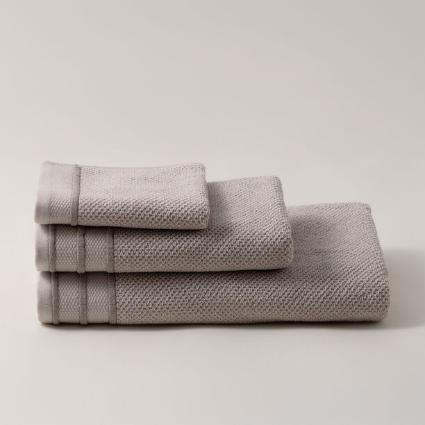 Boutique Blanche jaquard cotton hand towel 100*50cm, beige, image number 4