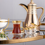 طقم أكواب شاي و قهوة 18 قطعة image number 0