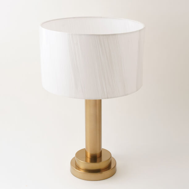 هومز مصباح طاولة معدني، ذهبي 31*31*53 سم image number 1