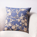 Boutique Blanche cotton bird embroidery cushion 45*45cm image number 0