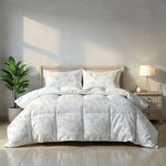 Cottage 4pcs boho leaf comforter set single 160*240cm image number 2