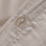 Boutique Blanche 3pcs cotton duvet cover 260*200cm 300 thread count beige image number 3