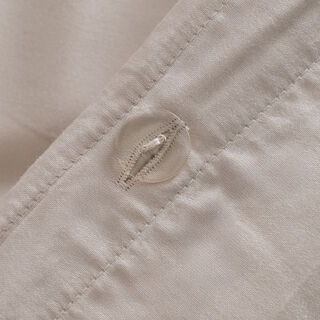 طقم غطاء لحاف قطن 3 قطع من بوتيك بلانش   260*200سم بيج