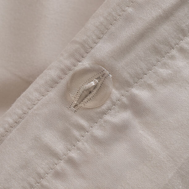 Boutique Blanche 3pcs cotton duvet cover 260*200cm 300 thread count beige image number 3