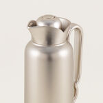 Dallaty Stainless Steel Thermos, Matte Silver, 1L image number 2